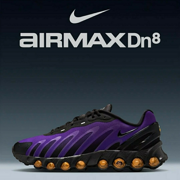 Nike Air Max Dn8 Purple/Black  Size 13 Men Perfect Christmas Gift +Bag NIKE NWT - Picture 1 of 16